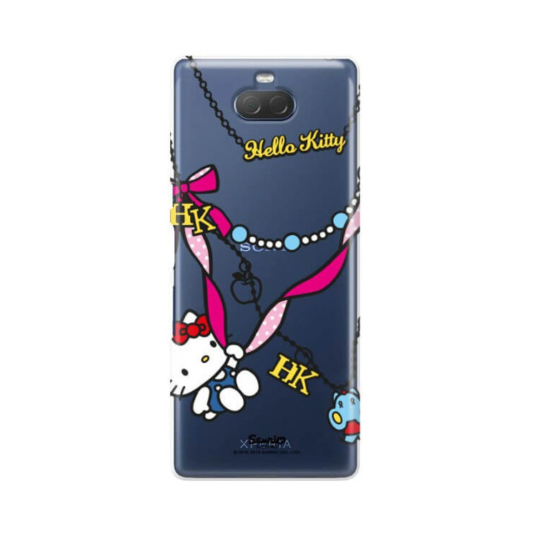 Etui Sony XPERIA 10, ST_HELLO-KITTY322 Wzory - FunnyCase