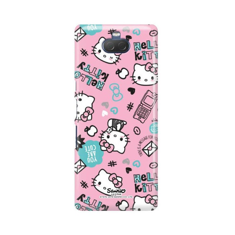 Etui Sony XPERIA 10, ST_HELLO-KITTY298 Wzory - FunnyCase