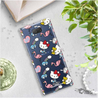 Etui Sony XPERIA 10, ST_HELLO-KITTY304 Wzory - FunnyCase