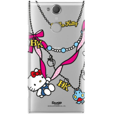 Etui Sony XPERIA XA2, ST_HELLO-KITTY322 Wzory - FunnyCase