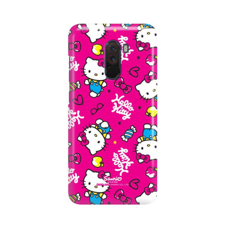 Etui Xiaomi POCOPHONE F1, ST_HELLO-KITTY315 Wzory - FunnyCase