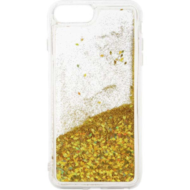 Etui Apple IPHONE 7 PLUS / 8 PLUS, Etui Gumowe Złoty - FunnyCase