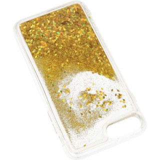 Etui Apple IPHONE 7 PLUS / 8 PLUS, Etui Gumowe Złoty - FunnyCase