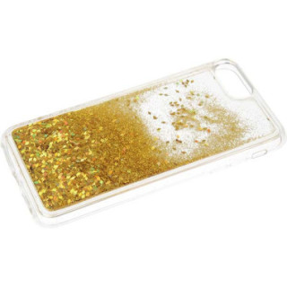 Etui Apple IPHONE 7 PLUS / 8 PLUS, Etui Gumowe Złoty - FunnyCase