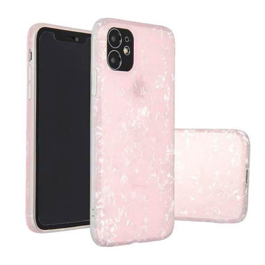 Etui Apple IPHONE 11, Etui Gumowe Różowy - FunnyCase