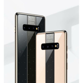 Etui Samsung GALAXY S8, Glass Czarny - FunnyCase