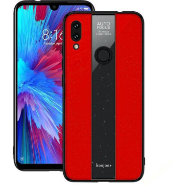 Etui Xiaomi REDMI NOTE 7, Glass Czerwony - FunnyCase