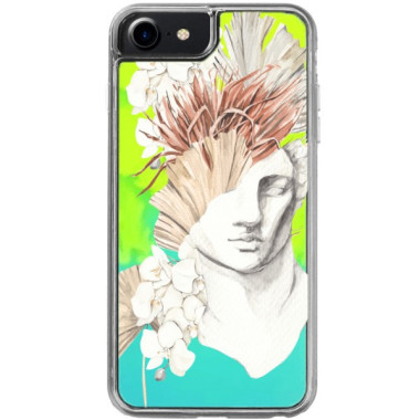 Etui Apple IPHONE 6 / 6S, Liquid Neon Wzory Zielony - FunnyCase