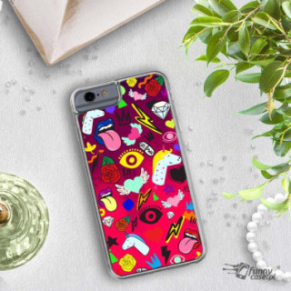 ETUI LIQUID NEON NA TELEFON APPLE IPHONE 6 / 6S Różowy ST_FCN120