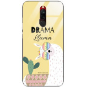 ETUI BLACK CASE GLASS NA TELEFON XIAOMI REDMI 8 ST_ALP105