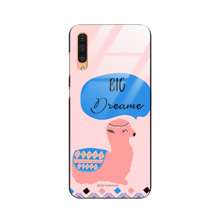 ETUI BLACK CASE GLASS NA TELEFON SAMSUNG GALAXY A50 ST_ALP110