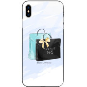 ETUI BLACK CASE GLASS NA TELEFON APPLE IPHONE X / XS ST_FAN101