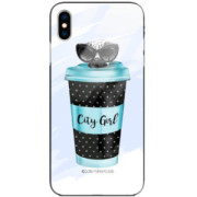 ETUI BLACK CASE GLASS NA TELEFON APPLE IPHONE X / XS ST_FAN102