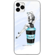 ETUI BLACK CASE GLASS NA TELEFON APPLE IPHONE 11 PRO ST_FAN103