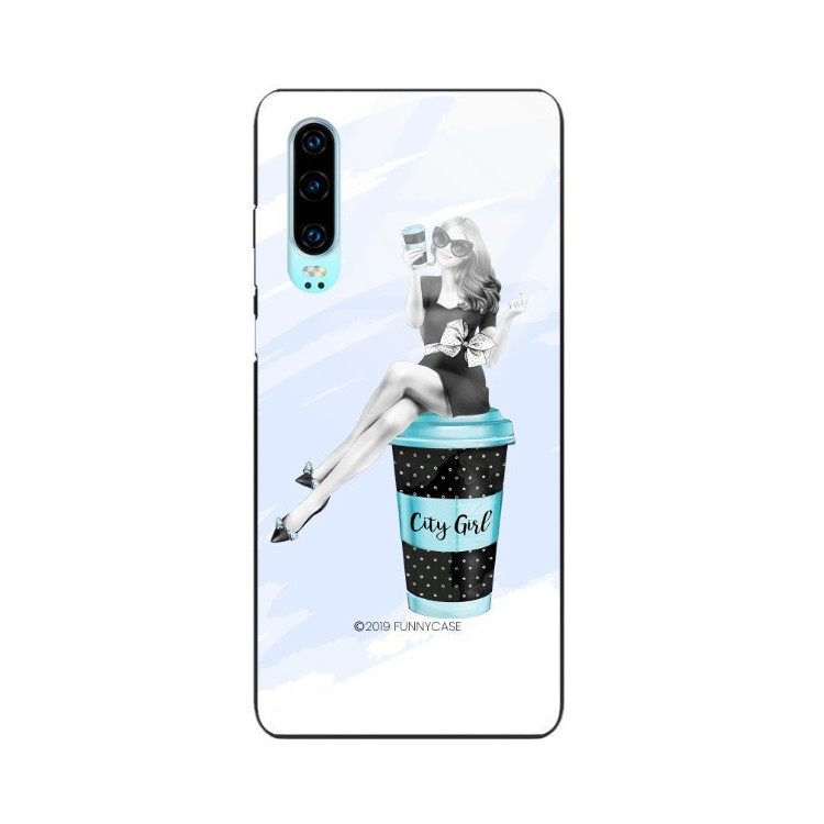 Etui Huawei P30, ST_FAN103 Wzory - FunnyCase