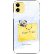 ETUI BLACK CASE GLASS NA TELEFON APPLE IPHONE 11 ST_FAN104