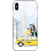 ETUI BLACK CASE GLASS NA TELEFON APPLE IPHONE X / XS ST_FAN106