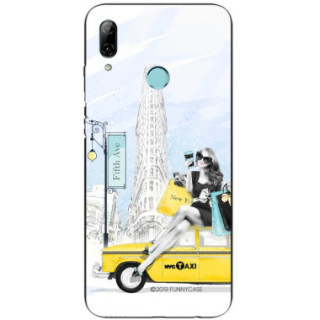 ETUI BLACK CASE GLASS NA TELEFON HUAWEI P SMART 2019 ST_FAN106