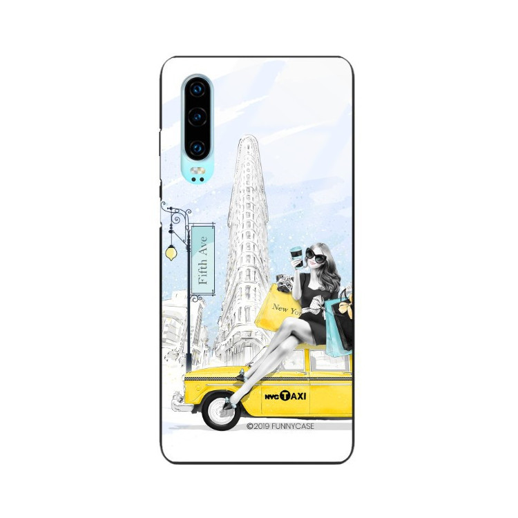 Etui Huawei P30, ST_FAN106 Wzory - FunnyCase