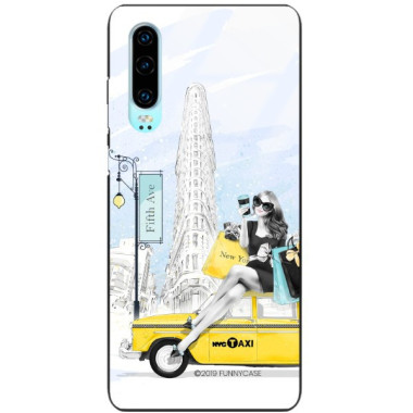 Etui Huawei P30, ST_FAN106 Wzory - FunnyCase