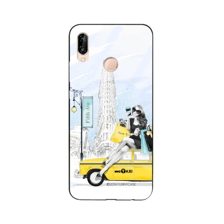 Etui Huawei P20 LITE, ST_FAN106 Wzory - FunnyCase