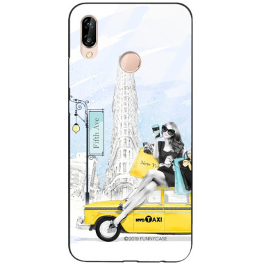 Etui Huawei P20 LITE, ST_FAN106 Wzory - FunnyCase