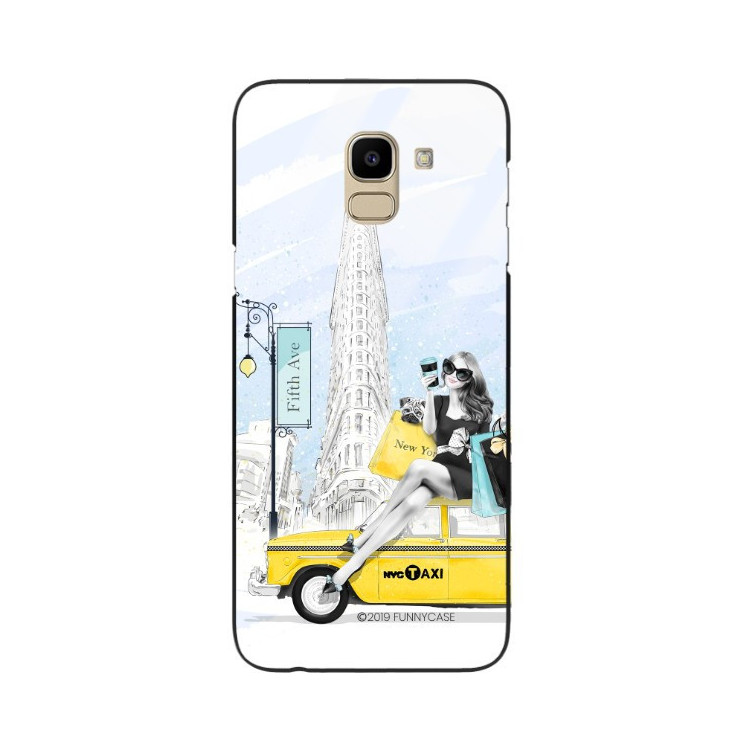 Etui Samsung GALAXY J6 2018, ST_FAN106 Wzory - FunnyCase