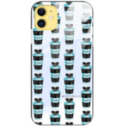ETUI BLACK CASE GLASS NA TELEFON APPLE IPHONE 11 ST_FAN110