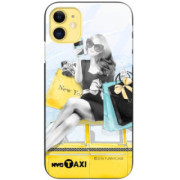ETUI BLACK CASE GLASS NA TELEFON APPLE IPHONE 11 ST_FAN112