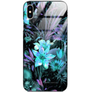 ETUI BLACK CASE GLASS NA TELEFON APPLE IPHONE X / XS ST_FDJ104