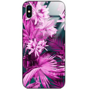 ETUI BLACK CASE GLASS NA TELEFON APPLE IPHONE X / XS ST_FDJ106