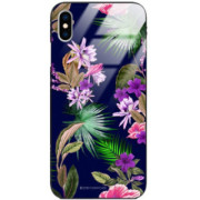 ETUI BLACK CASE GLASS NA TELEFON APPLE IPHONE X / XS ST_FDJ115