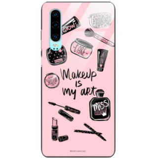 Etui Huawei P30, ST_LAD103 Wzory - FunnyCase