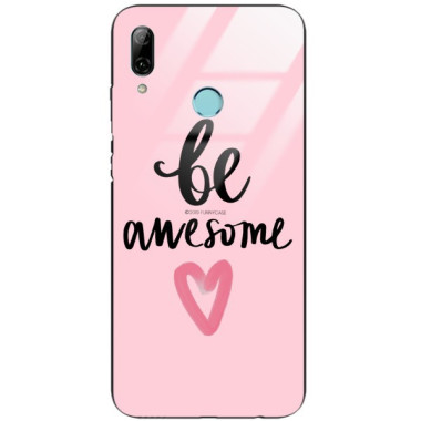 ETUI BLACK CASE GLASS NA TELEFON HUAWEI P SMART 2019 ST_LAD108