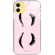 ETUI BLACK CASE GLASS NA TELEFON APPLE IPHONE 11 ST_LAD134
