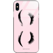 ETUI BLACK CASE GLASS NA TELEFON APPLE IPHONE X / XS ST_LAD134