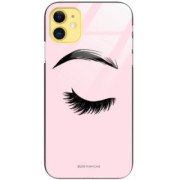 ETUI BLACK CASE GLASS NA TELEFON APPLE IPHONE 11 ST_LAD135