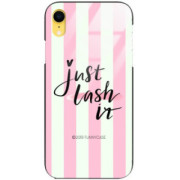 ETUI BLACK CASE GLASS NA TELEFON APPLE IPHONE XR ST_LAD141