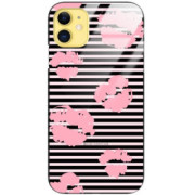 ETUI BLACK CASE GLASS NA TELEFON APPLE IPHONE 11 ST_LAD147