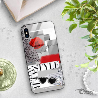 Etui Apple IPHONE X / XS, ST_LUXURY104 Wzory - FunnyCase