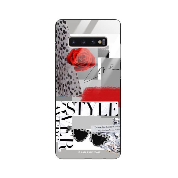 Etui Samsung GALAXY S10 PLUS, ST_LUXURY104 Wzory - FunnyCase