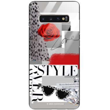 Etui Samsung GALAXY S10 PLUS, ST_LUXURY104 Wzory - FunnyCase