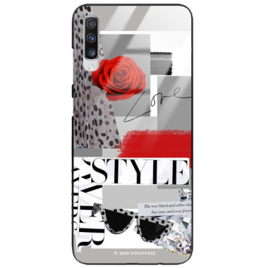 Etui Samsung GALAXY A70 / A70S, ST_LUXURY104 Wzory - FunnyCase