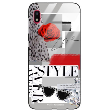 Etui Samsung GALAXY A10, ST_LUXURY104 Wzory - FunnyCase