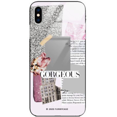 Etui Apple IPHONE X / XS, ST_LUXURY105 Wzory - FunnyCase