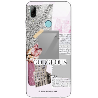 ETUI BLACK CASE GLASS NA TELEFON HUAWEI P SMART 2019 ST_LUXURY105