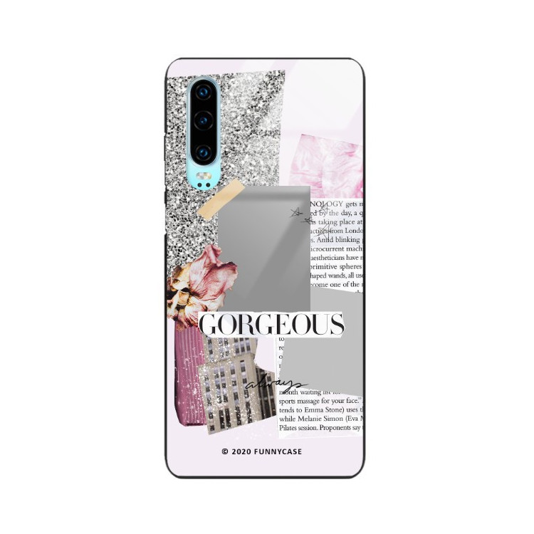 Etui Huawei P30, ST_LUXURY105 Wzory - FunnyCase