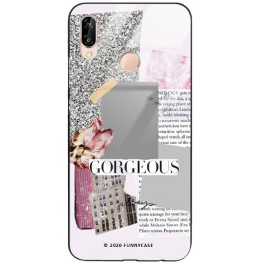 Etui Huawei P20 LITE, ST_LUXURY105 Wzory - FunnyCase