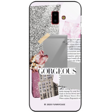 Etui Samsung GALAXY J6 PLUS 2018, ST_LUXURY105 Wzory - FunnyCase