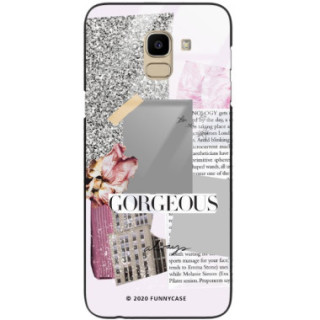 Etui Samsung GALAXY J6 2018, ST_LUXURY105 Wzory - FunnyCase